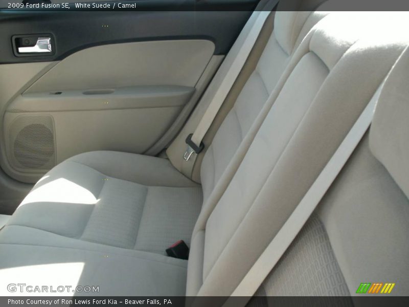 White Suede / Camel 2009 Ford Fusion SE