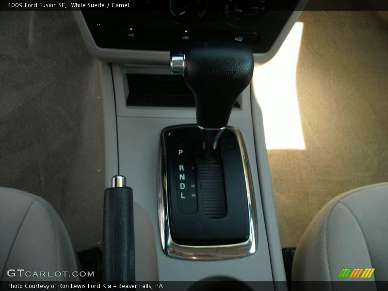 White Suede / Camel 2009 Ford Fusion SE