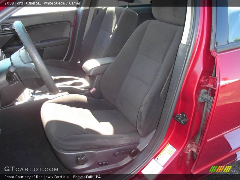 White Suede / Camel 2009 Ford Fusion SE