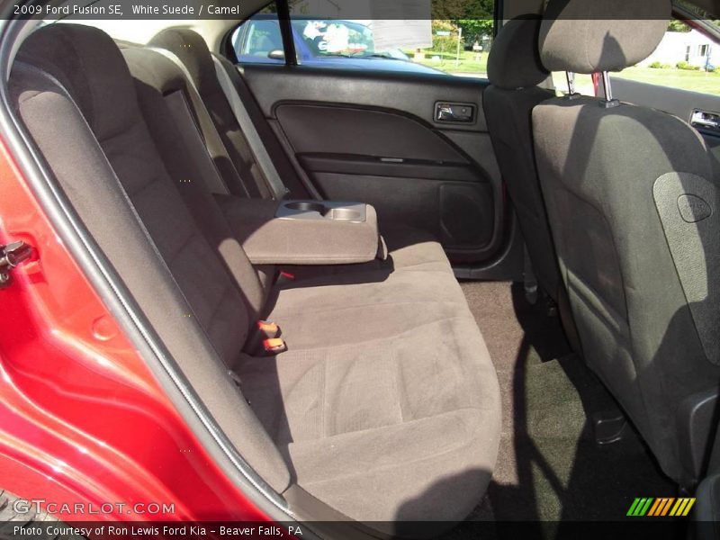 White Suede / Camel 2009 Ford Fusion SE