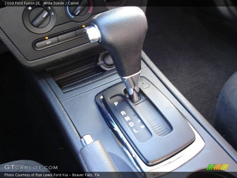 White Suede / Camel 2009 Ford Fusion SE