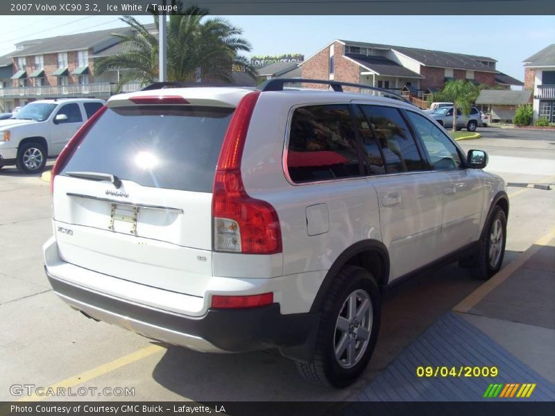 Ice White / Taupe 2007 Volvo XC90 3.2