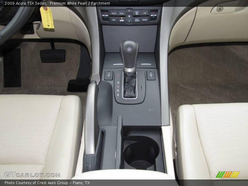 Premium White Pearl / Parchment 2009 Acura TSX Sedan