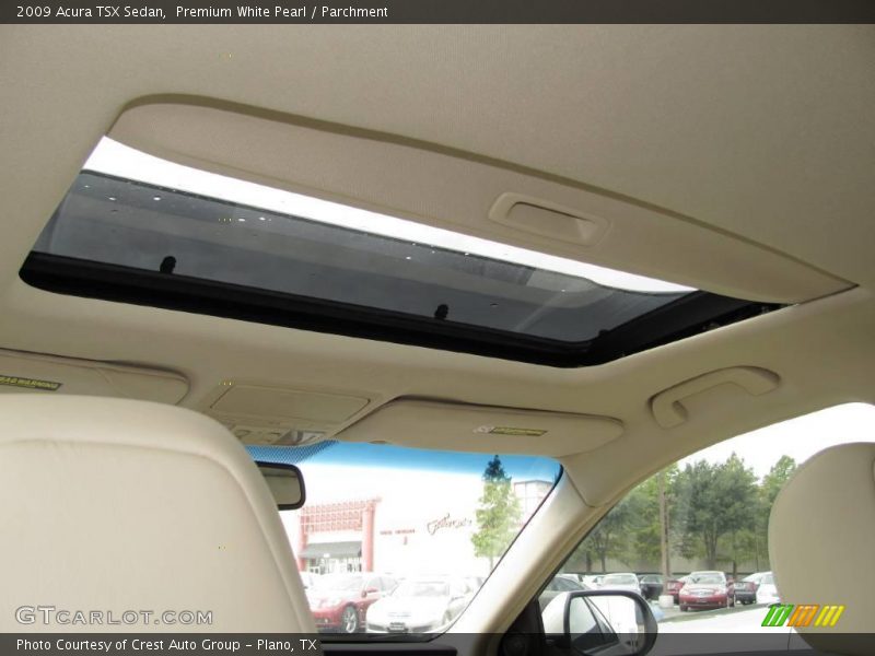 Premium White Pearl / Parchment 2009 Acura TSX Sedan