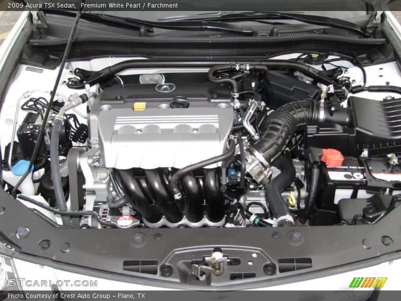 Premium White Pearl / Parchment 2009 Acura TSX Sedan