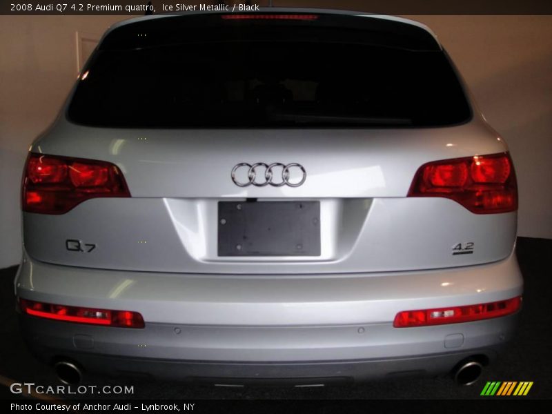 Ice Silver Metallic / Black 2008 Audi Q7 4.2 Premium quattro