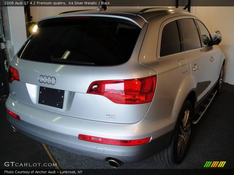 Ice Silver Metallic / Black 2008 Audi Q7 4.2 Premium quattro
