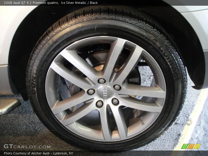 Ice Silver Metallic / Black 2008 Audi Q7 4.2 Premium quattro