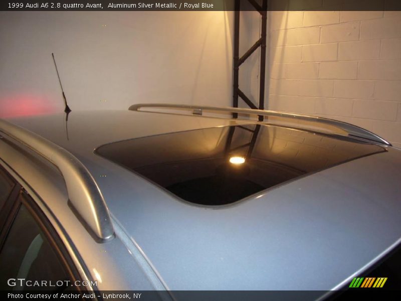 Aluminum Silver Metallic / Royal Blue 1999 Audi A6 2.8 quattro Avant