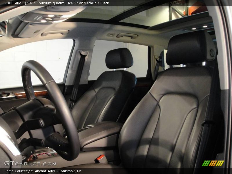 Ice Silver Metallic / Black 2008 Audi Q7 4.2 Premium quattro