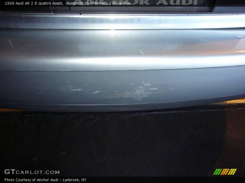 Aluminum Silver Metallic / Royal Blue 1999 Audi A6 2.8 quattro Avant