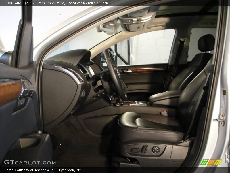 Ice Silver Metallic / Black 2008 Audi Q7 4.2 Premium quattro