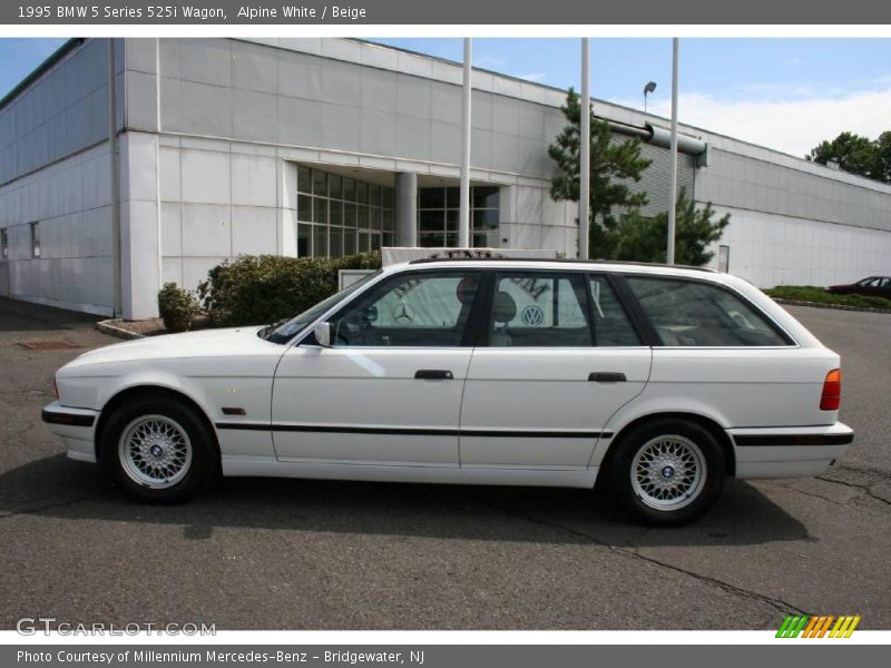 Alpine White / Beige 1995 BMW 5 Series 525i Wagon