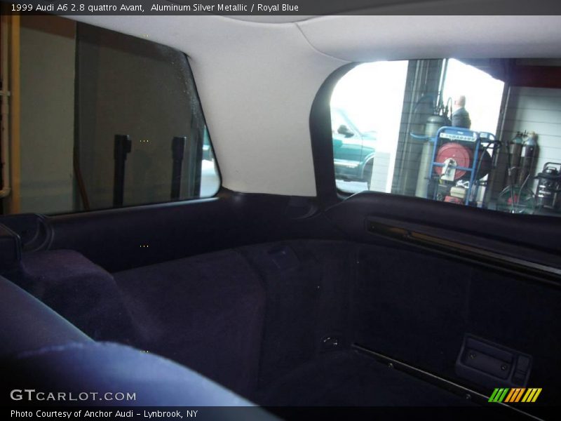 Aluminum Silver Metallic / Royal Blue 1999 Audi A6 2.8 quattro Avant