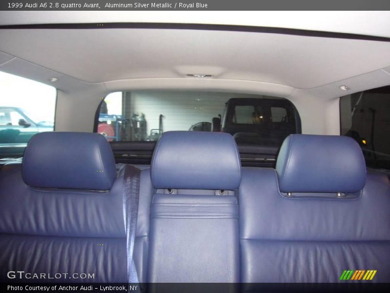 Aluminum Silver Metallic / Royal Blue 1999 Audi A6 2.8 quattro Avant