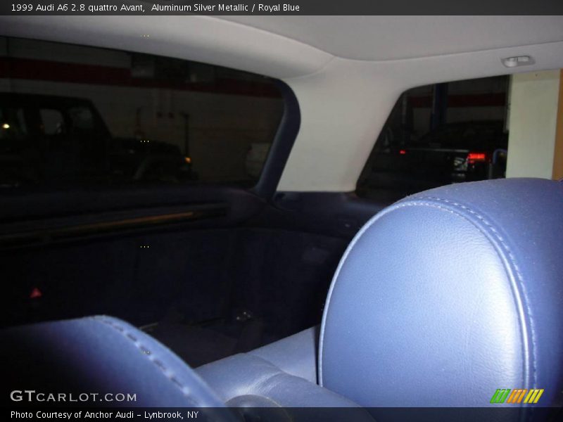 Aluminum Silver Metallic / Royal Blue 1999 Audi A6 2.8 quattro Avant
