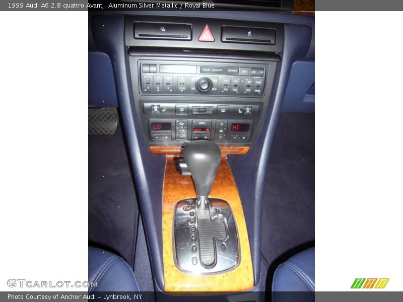 Aluminum Silver Metallic / Royal Blue 1999 Audi A6 2.8 quattro Avant