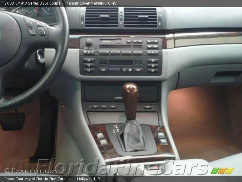 Titanium Silver Metallic / Grey 2003 BMW 3 Series 325i Coupe