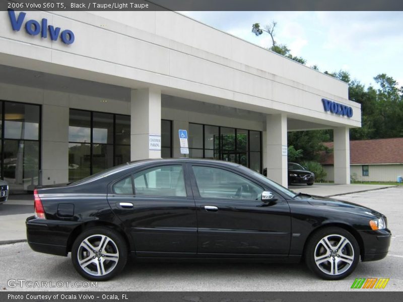 Black / Taupe/Light Taupe 2006 Volvo S60 T5