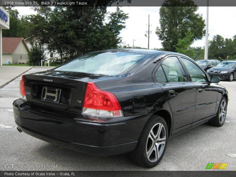 Black / Taupe/Light Taupe 2006 Volvo S60 T5