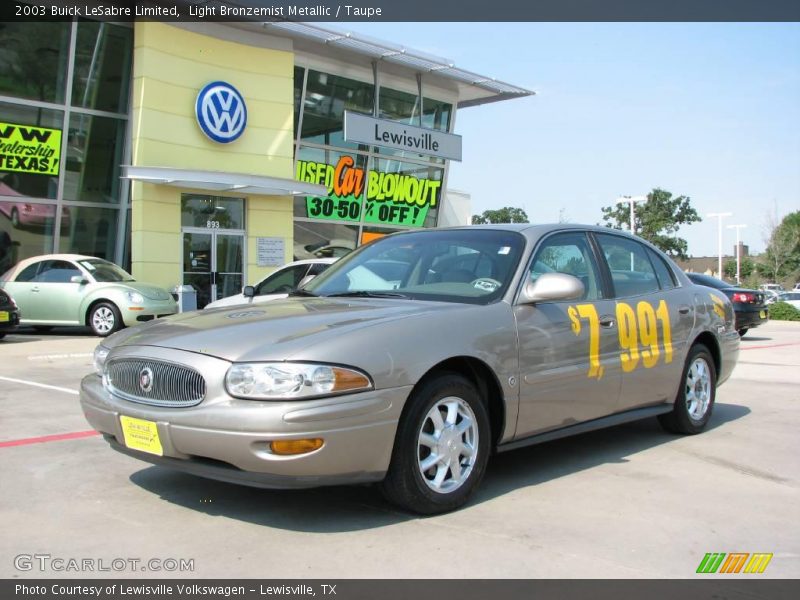 Light Bronzemist Metallic / Taupe 2003 Buick LeSabre Limited