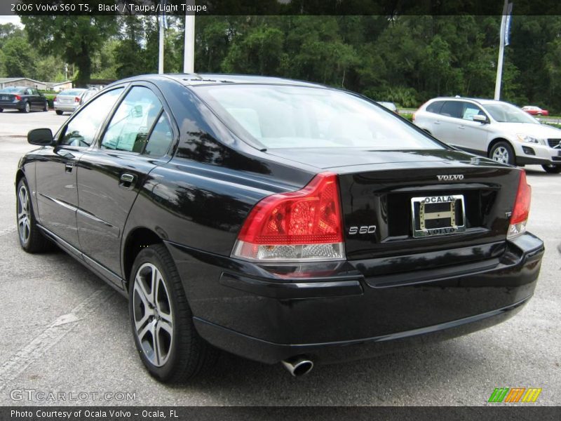Black / Taupe/Light Taupe 2006 Volvo S60 T5