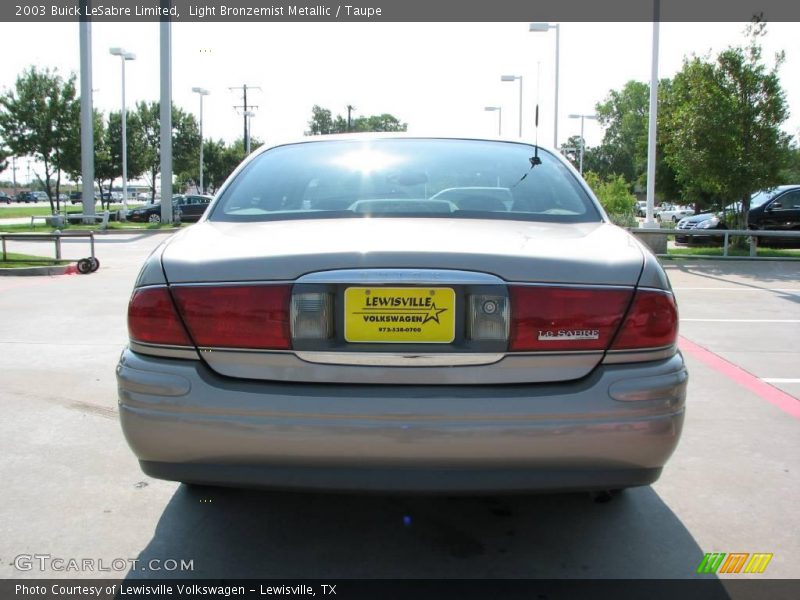 Light Bronzemist Metallic / Taupe 2003 Buick LeSabre Limited