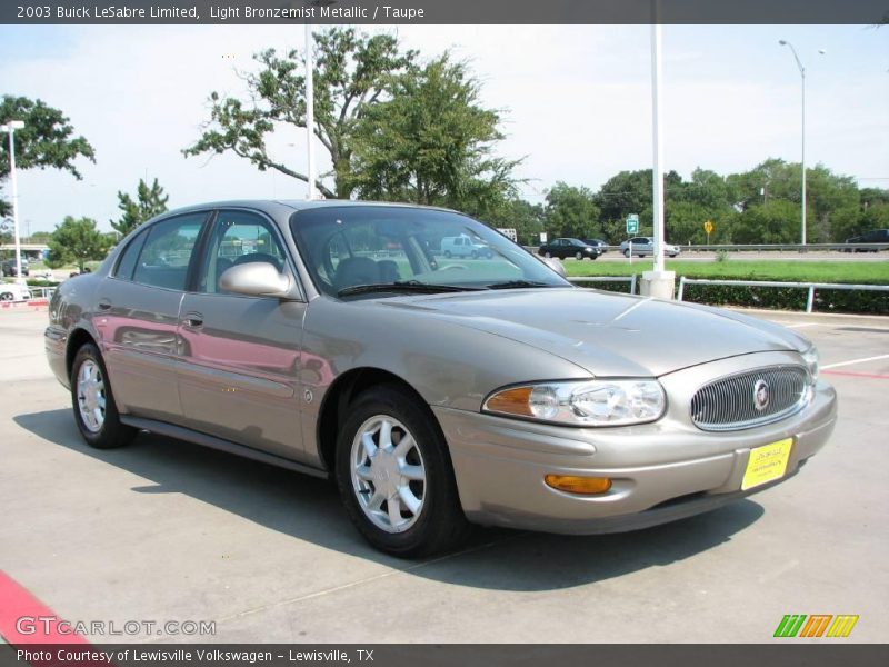 Light Bronzemist Metallic / Taupe 2003 Buick LeSabre Limited
