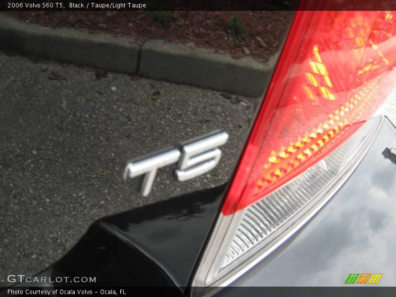 Black / Taupe/Light Taupe 2006 Volvo S60 T5