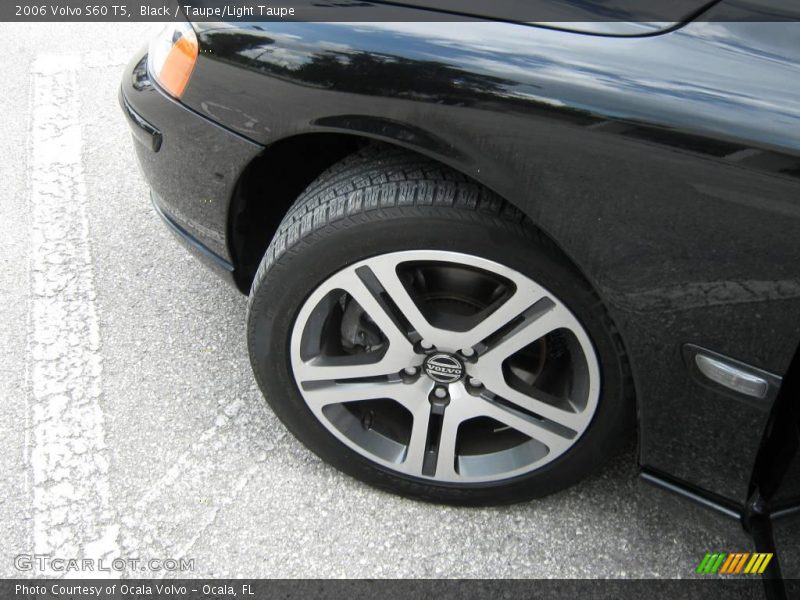 Black / Taupe/Light Taupe 2006 Volvo S60 T5