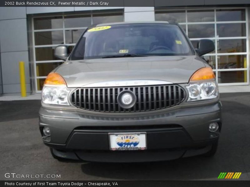 Pewter Metallic / Dark Gray 2002 Buick Rendezvous CX