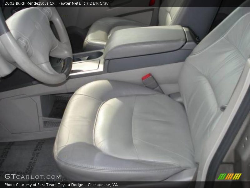 Pewter Metallic / Dark Gray 2002 Buick Rendezvous CX