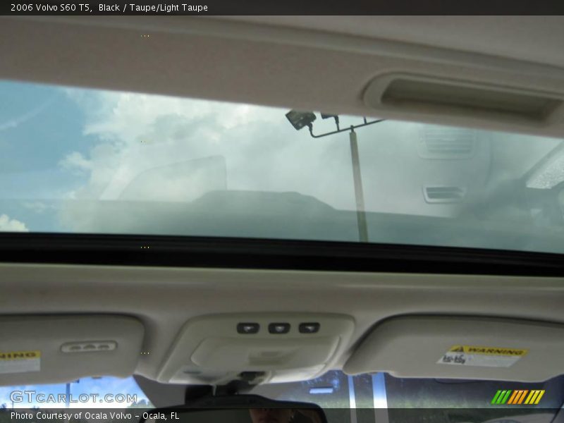 Black / Taupe/Light Taupe 2006 Volvo S60 T5