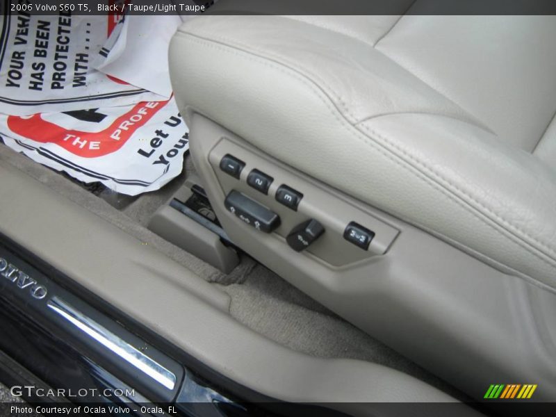Black / Taupe/Light Taupe 2006 Volvo S60 T5
