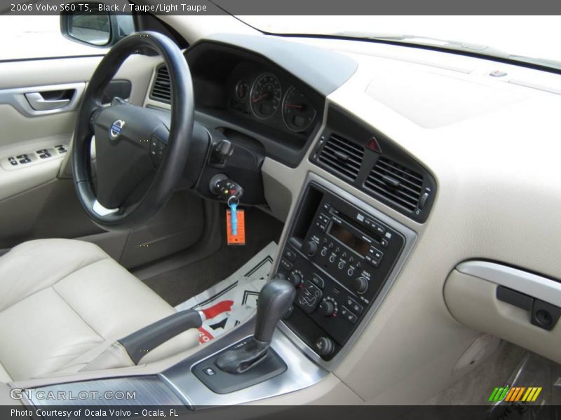 Black / Taupe/Light Taupe 2006 Volvo S60 T5
