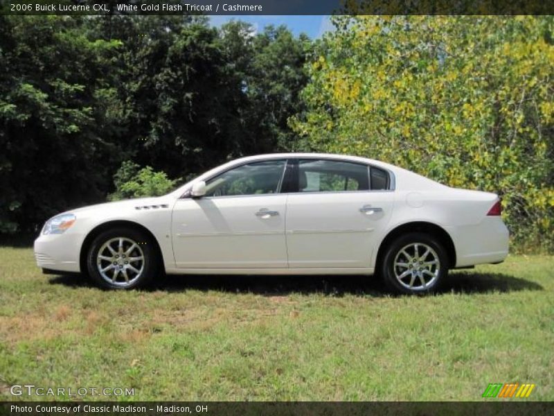 White Gold Flash Tricoat / Cashmere 2006 Buick Lucerne CXL