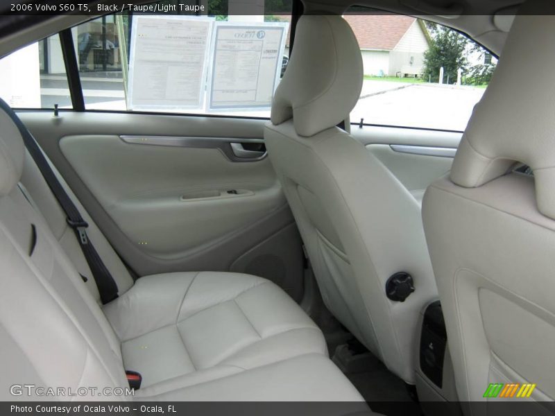 Black / Taupe/Light Taupe 2006 Volvo S60 T5