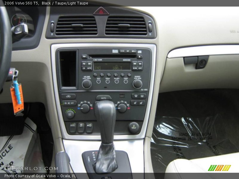 Black / Taupe/Light Taupe 2006 Volvo S60 T5