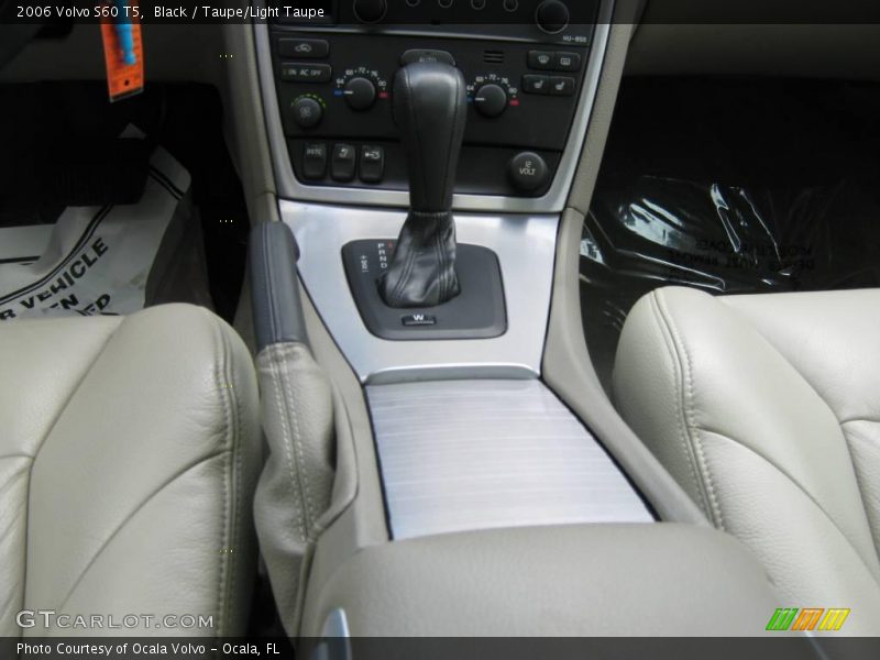 Black / Taupe/Light Taupe 2006 Volvo S60 T5