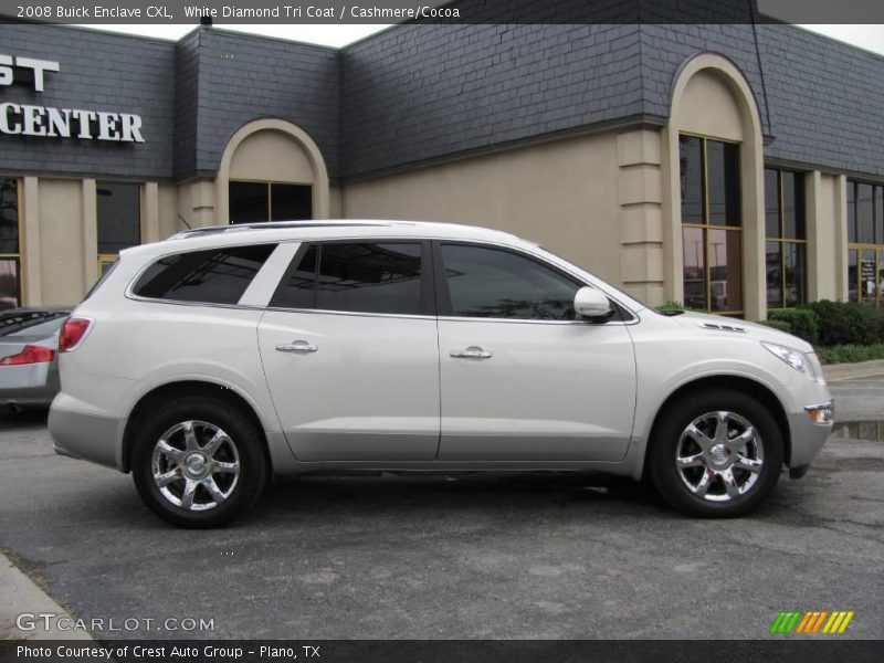 White Diamond Tri Coat / Cashmere/Cocoa 2008 Buick Enclave CXL