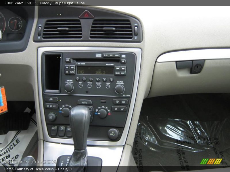 Black / Taupe/Light Taupe 2006 Volvo S60 T5
