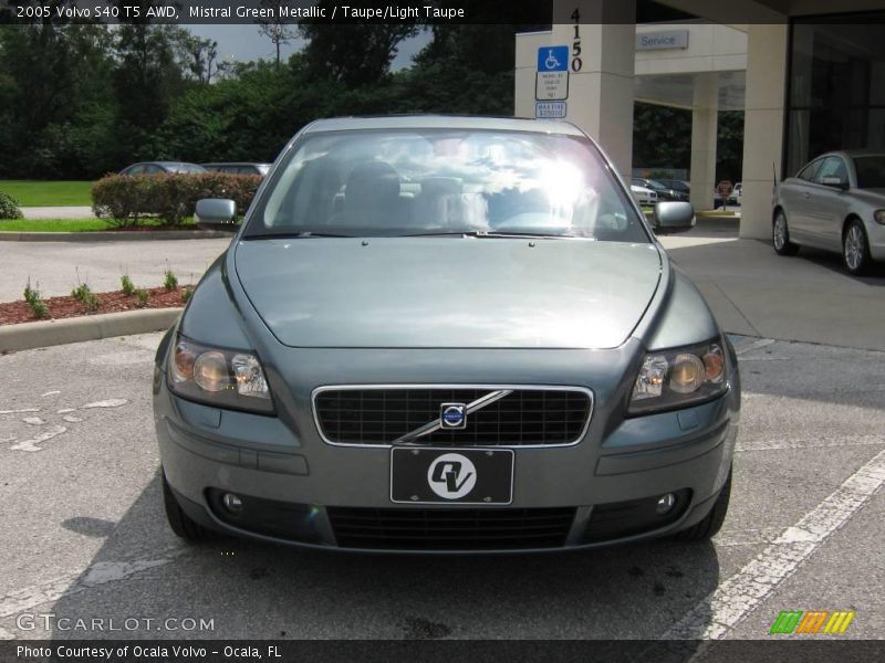 Mistral Green Metallic / Taupe/Light Taupe 2005 Volvo S40 T5 AWD