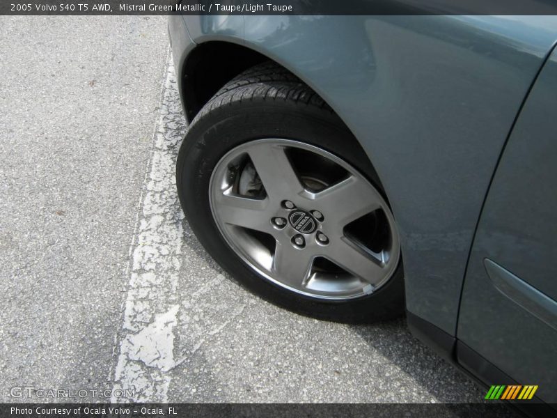 Mistral Green Metallic / Taupe/Light Taupe 2005 Volvo S40 T5 AWD