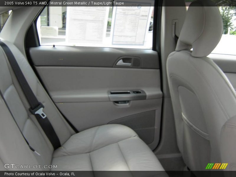 Mistral Green Metallic / Taupe/Light Taupe 2005 Volvo S40 T5 AWD