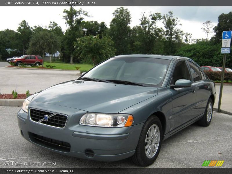 Platinum Green Metallic / Taupe 2005 Volvo S60 2.4
