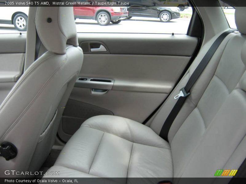 Mistral Green Metallic / Taupe/Light Taupe 2005 Volvo S40 T5 AWD
