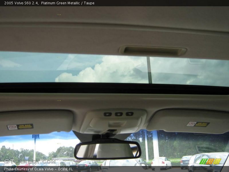 Platinum Green Metallic / Taupe 2005 Volvo S60 2.4