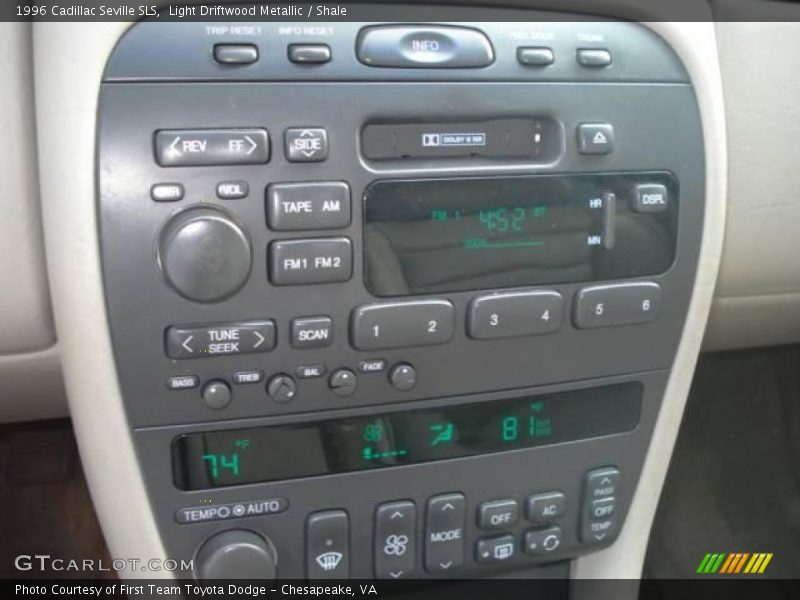 Light Driftwood Metallic / Shale 1996 Cadillac Seville SLS