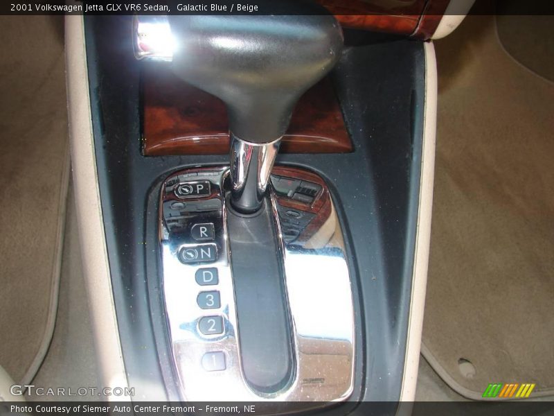 Galactic Blue / Beige 2001 Volkswagen Jetta GLX VR6 Sedan
