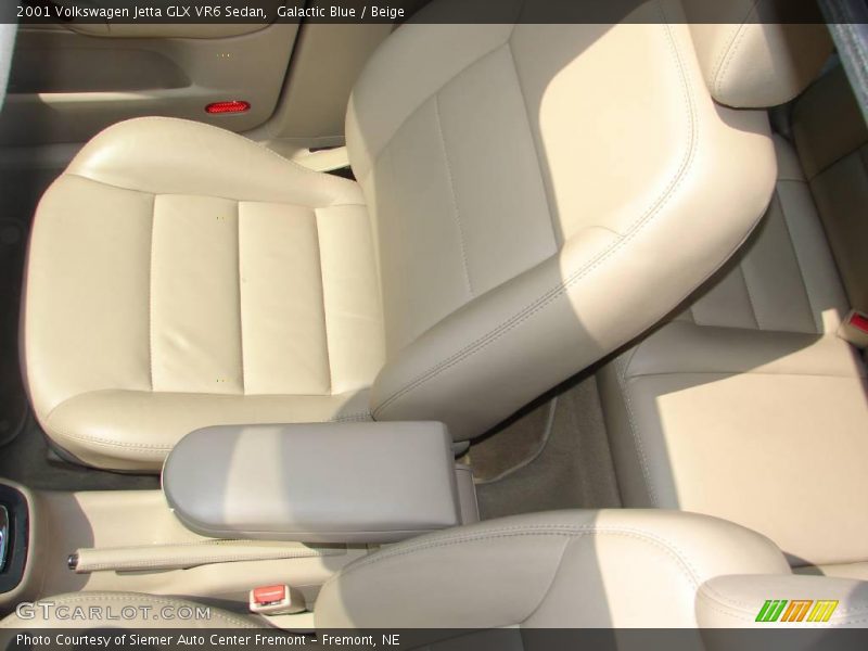 Galactic Blue / Beige 2001 Volkswagen Jetta GLX VR6 Sedan